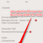 Preis bei Buchung direkt im Moevenpick Hotel