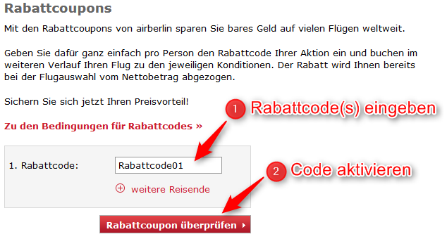 Airberlin-Gutscheincodes-eingeben