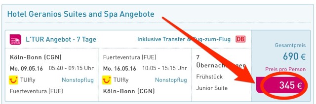 1 Woche Fuerteventura Im Gehobenen 4 Hotel Inkl Flug Fur 345 Reisetiger