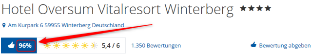 Hotel Oversum Vitalresort Winterberg Bewertungen Holidaycheck