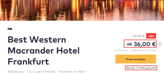 bestwesternmacrander_frankfurt_preis