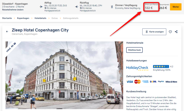 zleep hotel copenhagen city deal lufthansa holidays